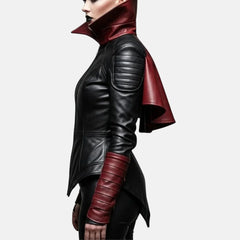 Grimora Vampire Leather Jacket Women
