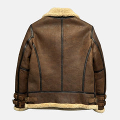 Men’s B2 Aviator Shearling Leather Aviator Jacket