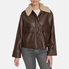 Sherpa Collar Flight Jacket Women