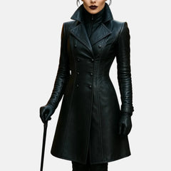 Morwen Vampire Warlock Trench Coat Women