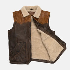 biker vest | leather vest