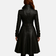 Shadowa Steampunk Jacket Women Trench Coat