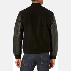 Leather Bomber Jacket For Men
