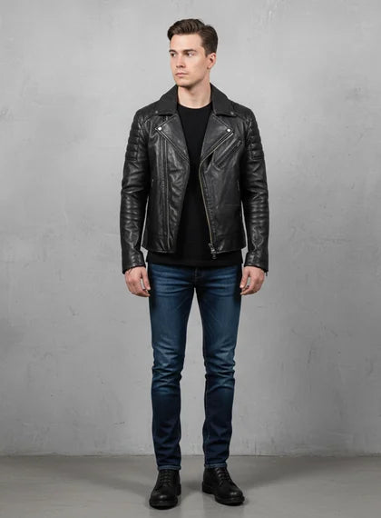Quilted Leather Jacket | quilted jacket