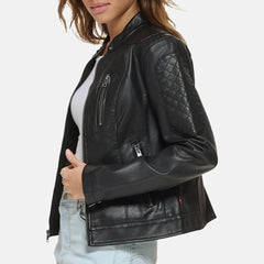 Rave Leather Biker Jacket  | Women's Biker Jacket