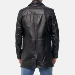 Royal Rogue Leather Blazer Men