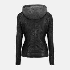 Luxoria Leather Bomber Jacket for women | Order Now