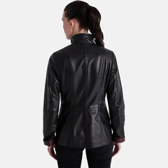 Posh Womens Leather Blazer