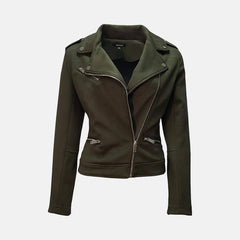 Suzy Suede Trucker Jacket